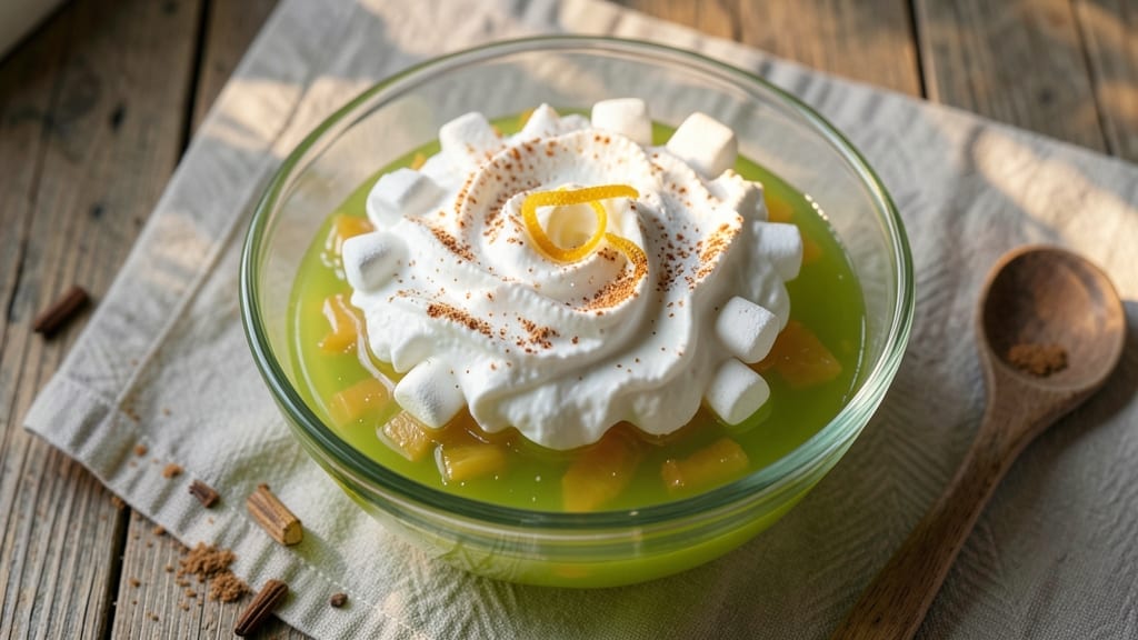 Lime Jello Salad Recipe With Marshmallows: Citrusy Zing and Fluffy Clouds in One Bowl