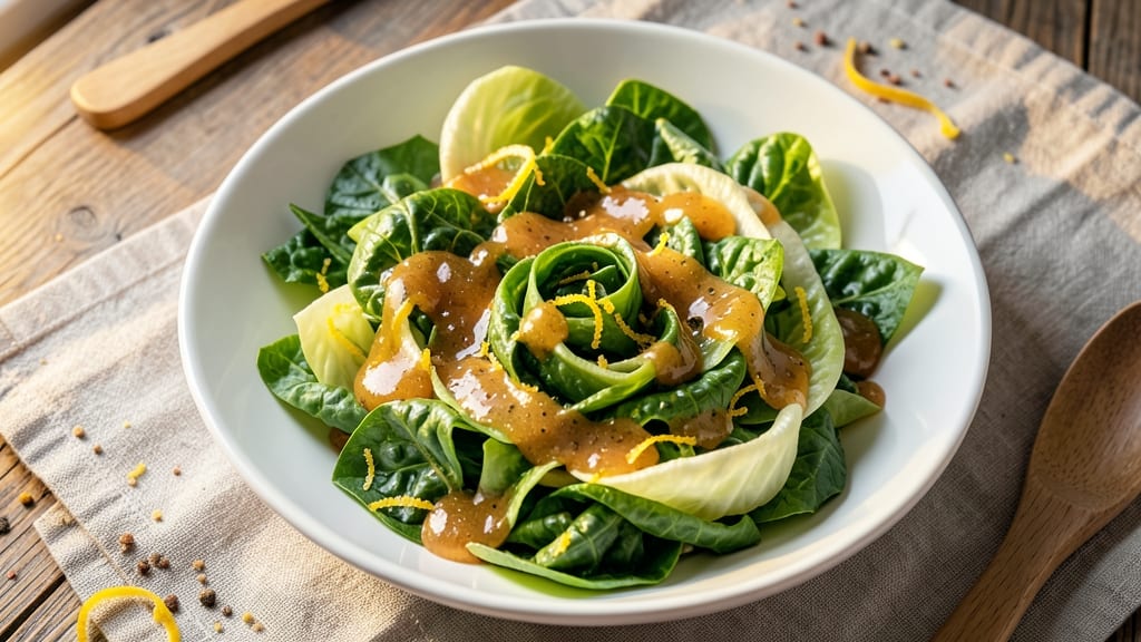 Cabbage and Lettuce Salad Recipe: Crunchy, Bright Bite With Zesty Lemon Vinaigrette