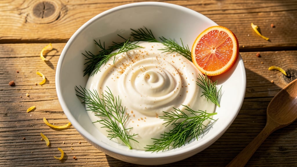 Provino's Salad Dressing Recipe: Celery Crown Crunch Over Creamy Dill Base