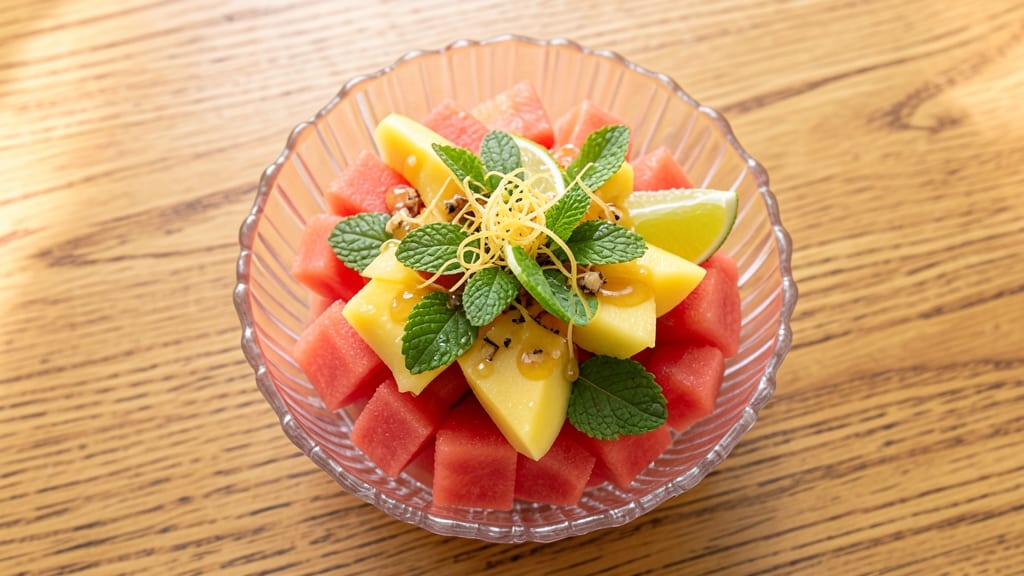 Fruit Salad Recipe With Watermelon and Cantaloupe: Refreshing Summer Bowl in 15 Minutes