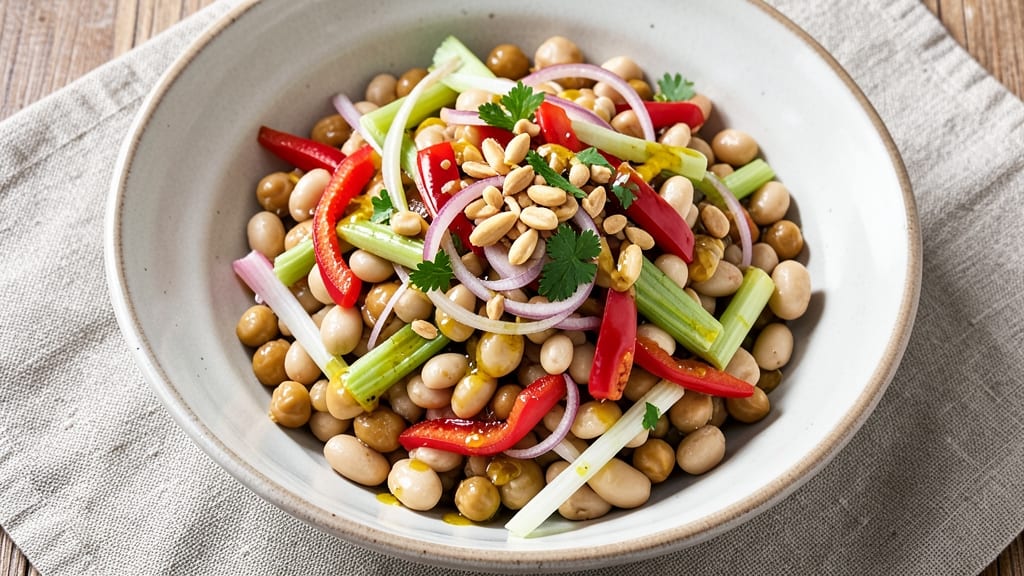 Dense Honey Mustard Bean Salad Recipe: Sweet-Tangy Crunch in 15 Minutes