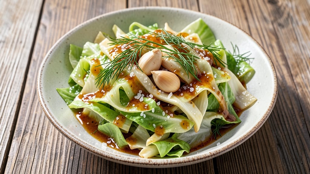 Balkan Cabbage Salad Recipe: Shredded Vinegar-Kissed Crunch with Walnut Magic