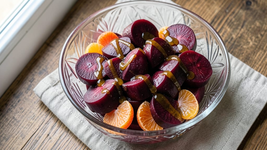 Beet and Mandarin Orange Salad Recipe: Vibrant Sweet-Tart Crunch in 15 Minutes