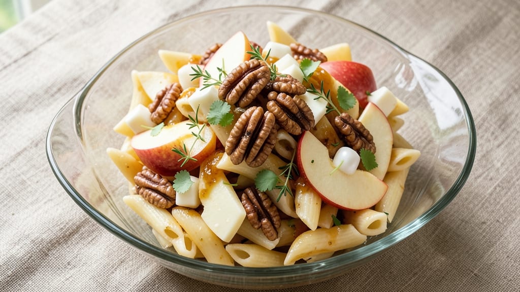 Apple Spice Junction Pasta Salad Recipe: Warm Cinnamon-Apple Crunch in Every Bite
