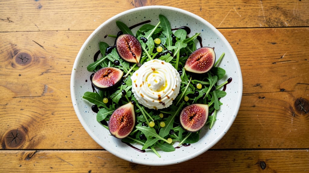Burrata and Figs Salad Recipe: Creamy Cheese Meets Sweet Ripeness in Minutes