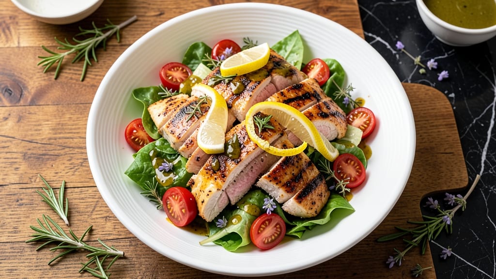Barefoot Contessa's Grilled Lemon Chicken Salad Recipe: Zesty Herb Crunch With Juicy Grilled Chicken
