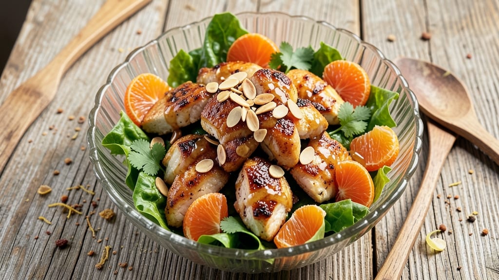 Applebee's Mandarin Chicken Salad Recipe: Crispy Chicken and Sweet Mandarin Crunch