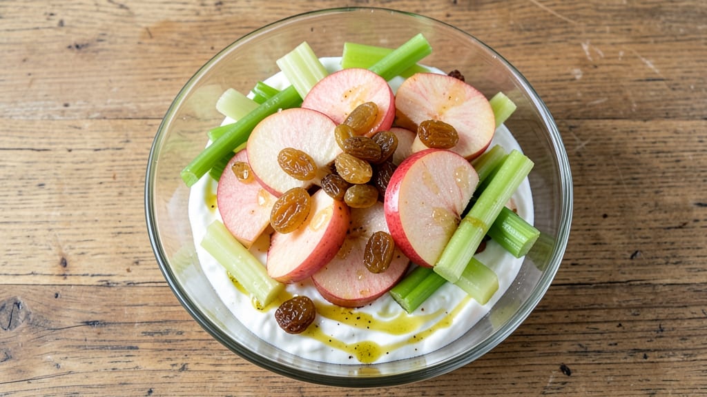 Apple Celery and Raisin Salad Recipe: Sweet-Savory Crunch in 10 Minutes