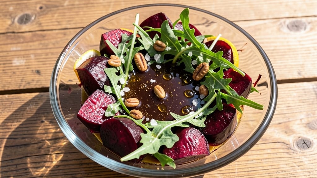 Arugula Beet Salad Dressing Recipe: Balsamic-Brown Sugar Glaze Magic