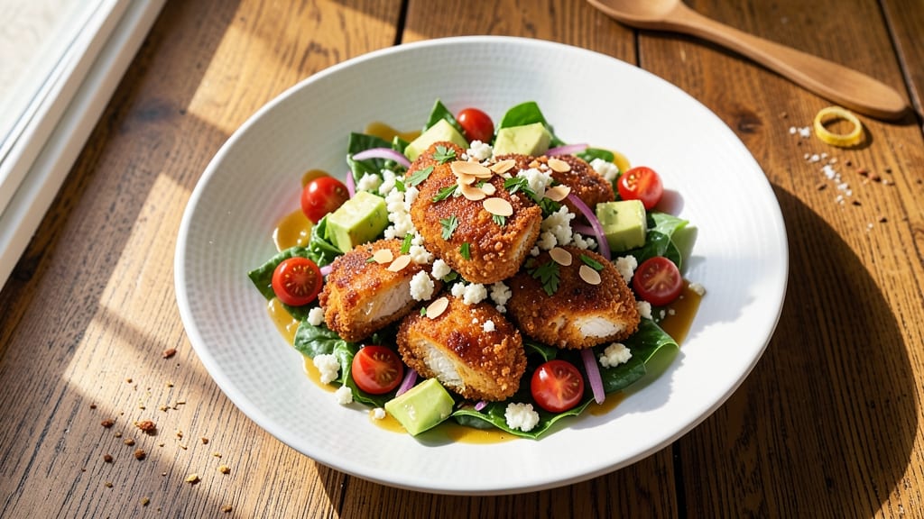 Applebee's Fried Chicken Salad Recipe: Crispy Tender Bites Over Creamy Ranch
