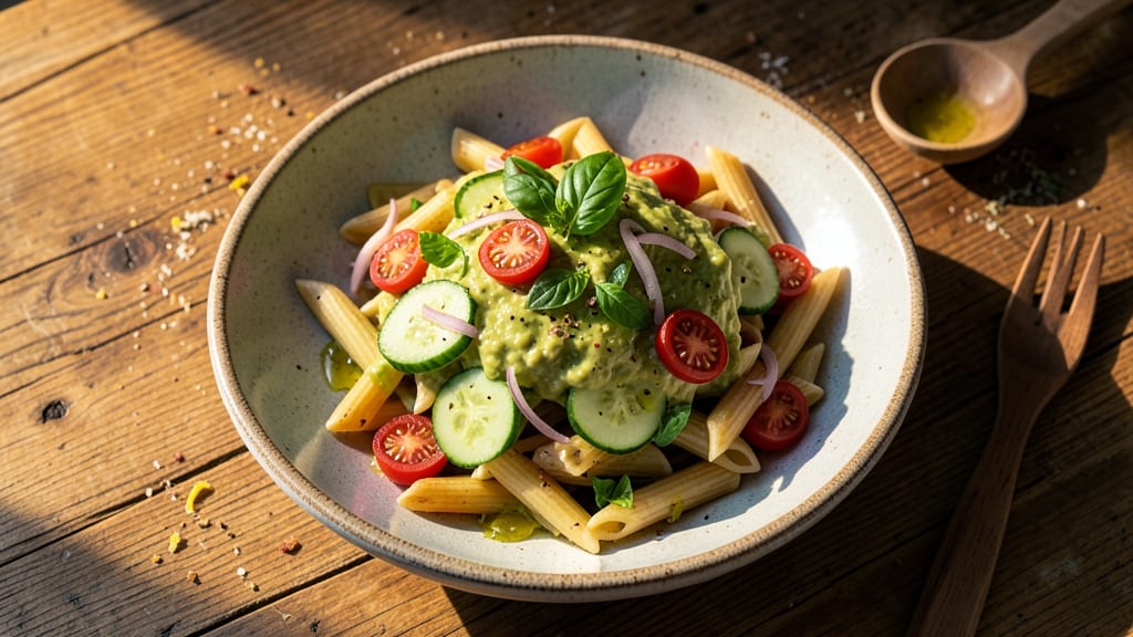 Avocado Pasta Salad Recipe Mediterranean: Bright Citrus and Herb-Infused Twist
