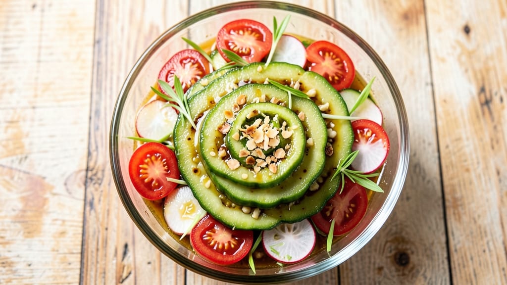 Ampalaya Salad Recipe Filipino: Crispy Tender Bitter Melon with Zesty Vinegar Dressing