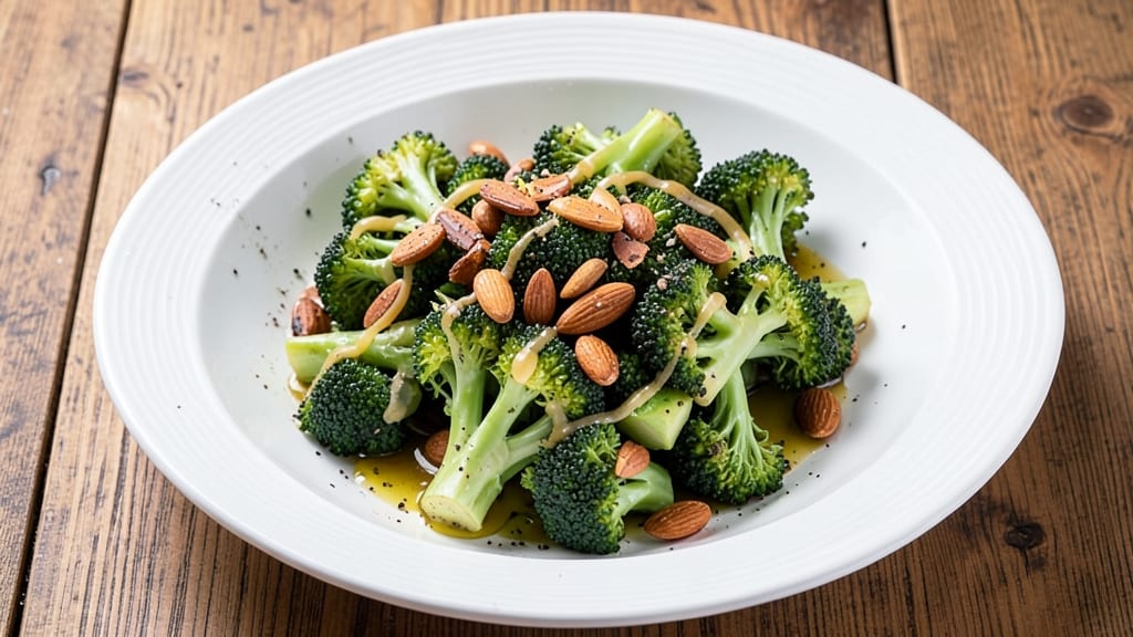 Broccoli Almond Salad Recipe: Crunchy Nutty Bite with Tangy Zing