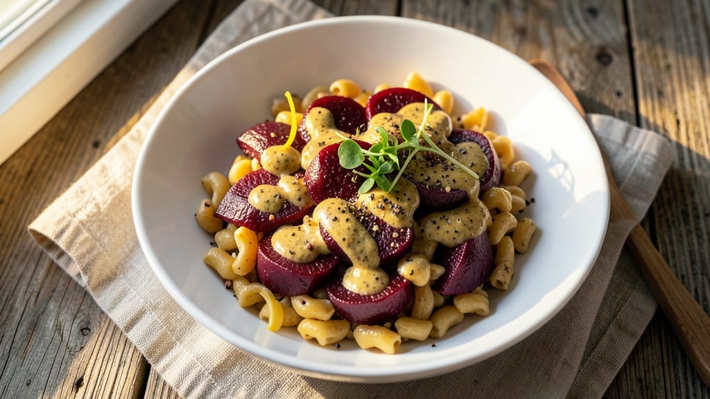 Beetroot Pasta Salad Recipe: Earthy Sweetness Meets Herbed Crunch