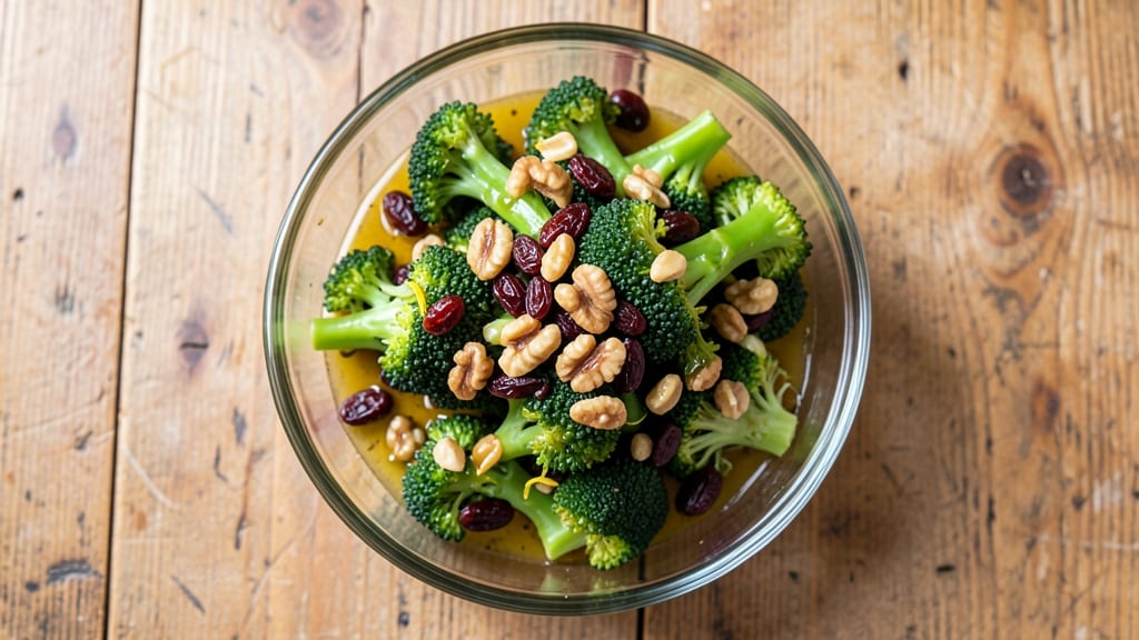 Broccoli Raisin Nut Salad Recipe: Sweet-Tangy Crunch in Every Bite