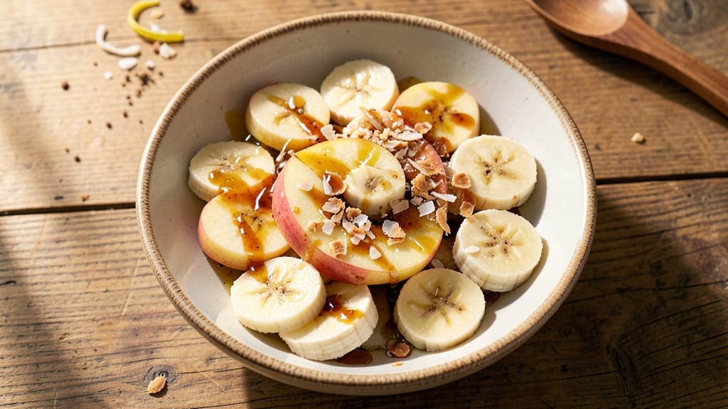Apple and Banana Salad Recipe: Tropical Crunch With Citrus-Dressed Sweetness