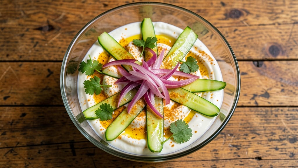 Bangladeshi Salad Recipe: Tangy Yogurt and Cucumber Refreshment