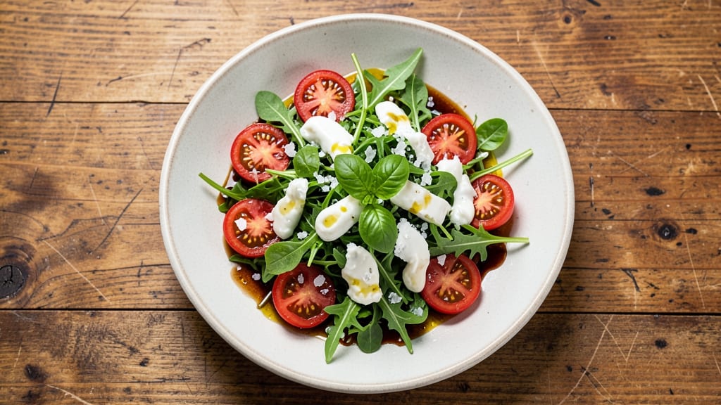 Arugula Tomato Salad Recipe: Bright Balsamic Kiss in 10 Minutes