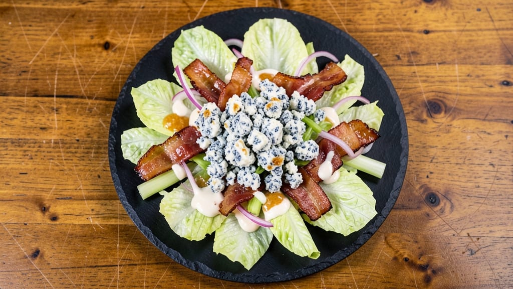 Applebee's Wedge Salad Recipe: Crispy Celery Crowns Over Creamy Blue Cheese
