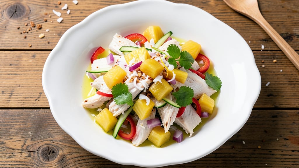Bacalao Salad Hawaii Recipe: Tropical Crunch With Flaky Salt Cod