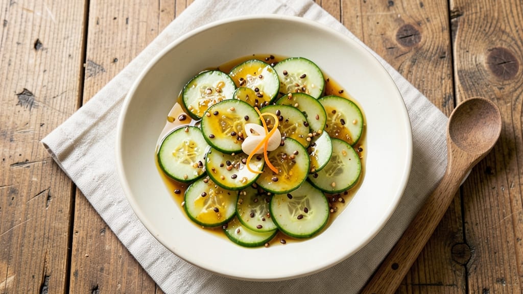 Asian Cucumber Vinegar Salad Recipe: Zesty Crunch That Stays Fresh All Week