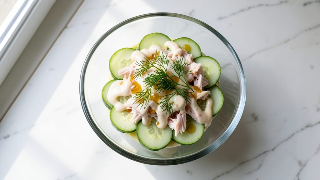 Cucumber Imitation Crab Salad Recipe: TikTok Viral Creamy Dill Twist