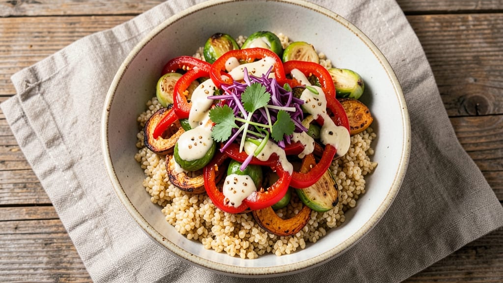 Buddha Bowl Salad Recipe: Crunchy Roasted Veggie Powerhouse