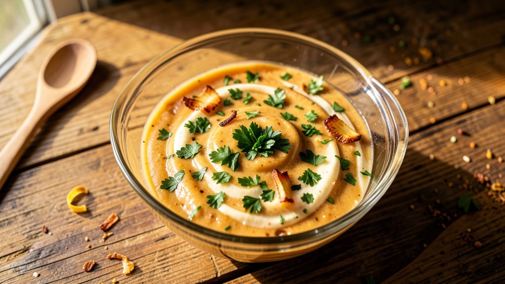 Bob Evans Colonial Salad Dressing Recipe: Crispy Celery Crowns and Tangy Herb Velout