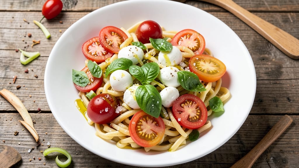 Caprese Pasta Salad Recipe Pioneer Woman: Fresh Mozzarella and Tomato Bites With Crispy Celery Crowns