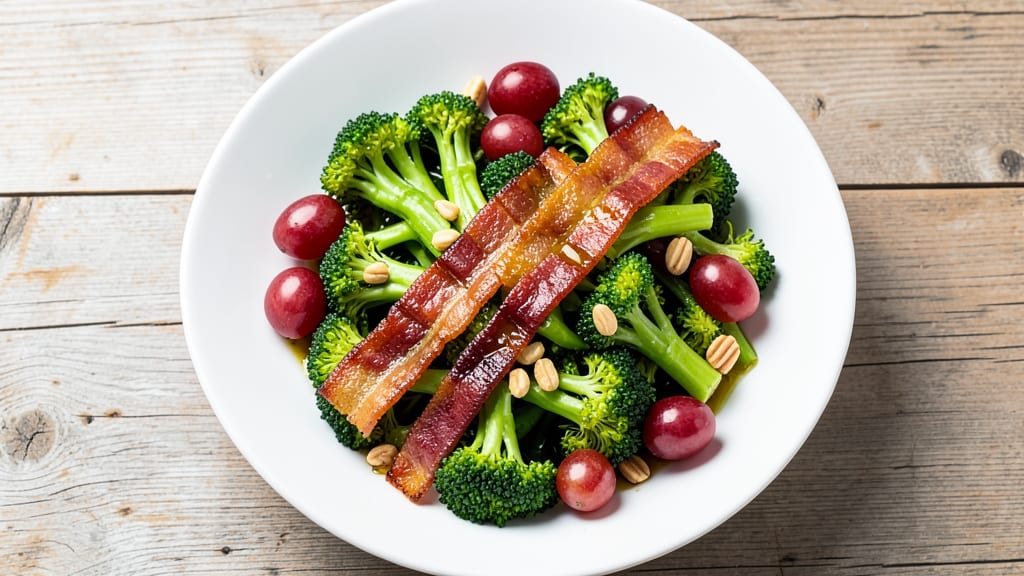 Broccoli Bacon Grape Salad Recipe: Sweet-Savory Crunch in 15 Minutes