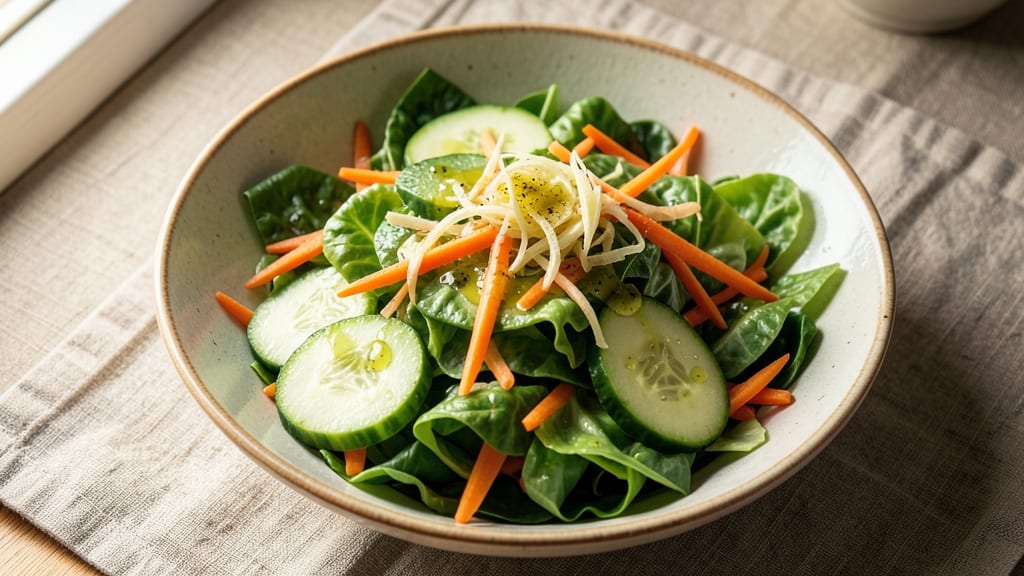 Cabbage, Carrot, and Cucumber Salad Recipe: Crunchy, Refreshing, and Long-Lasting