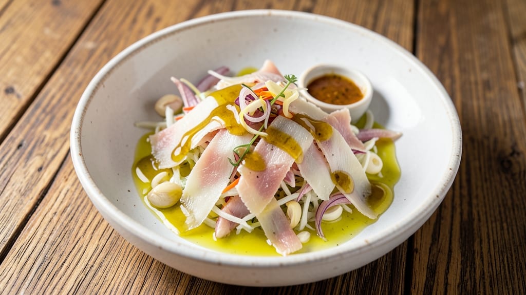 Bacalao-Inspired Salad Dressing Recipe: Zesty Lemon-Anchovy Brightness