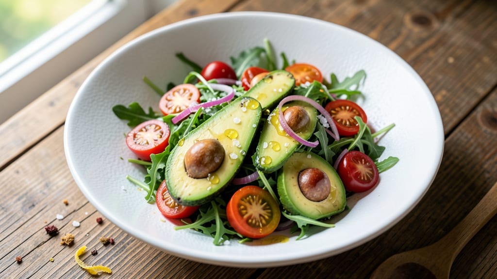 Avocado, Cherry Tomato, and Salad Recipe: Bright, Crunchy, and Zesty Bite-Sized Bites