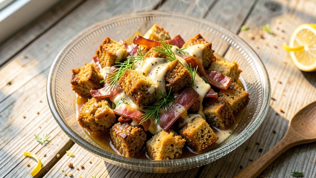 Cornbread Salad Recipe With Pickle Juice: Crunchy, Tangy, and Creamy All in One Bowl