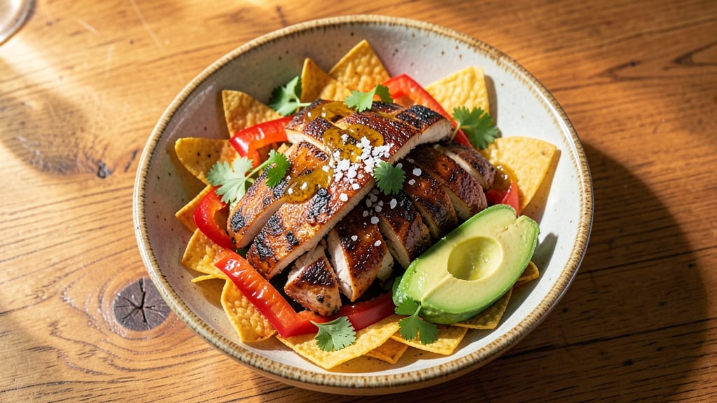 Awesome Taco Salad Recipe: Crispy Tortilla Chips and Zesty Lime-Lime Dressing