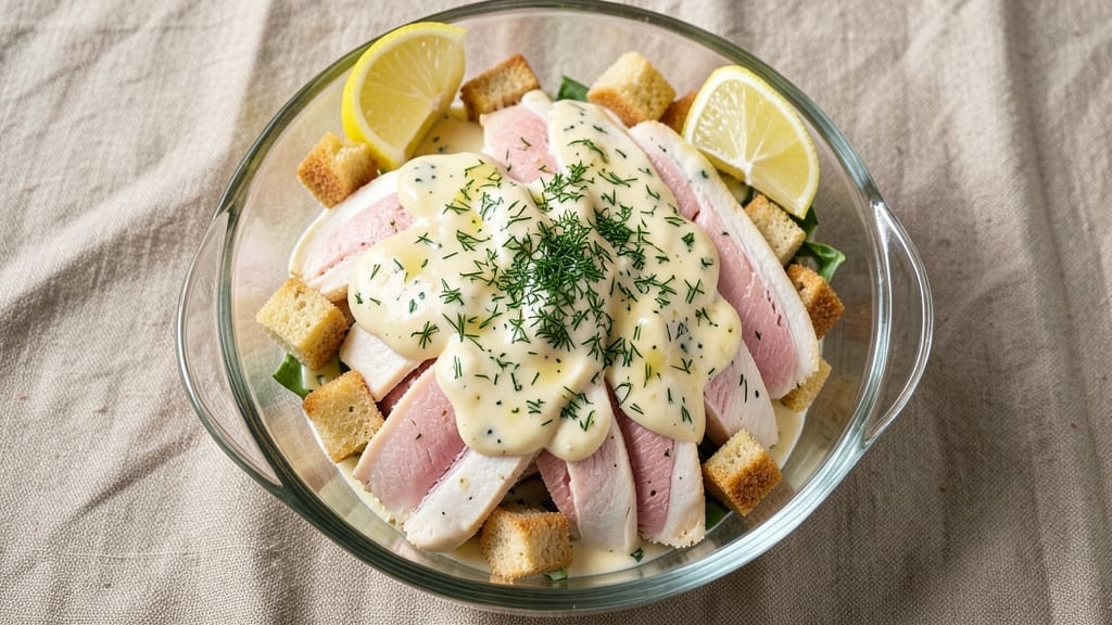 Cafe at Pharr Chicken Salad Recipe: Creamy Dill and Herb Cream Cheese Magic