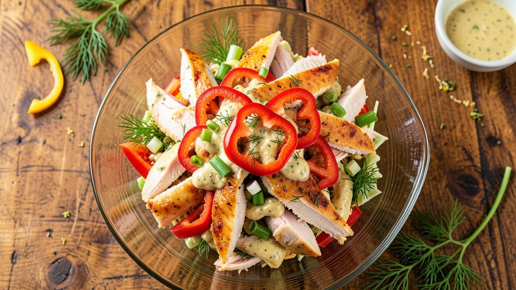 Basic Chicken Salad Recipe No Celery: Crunchy Dill and Lemon Zing Without the Crunch
