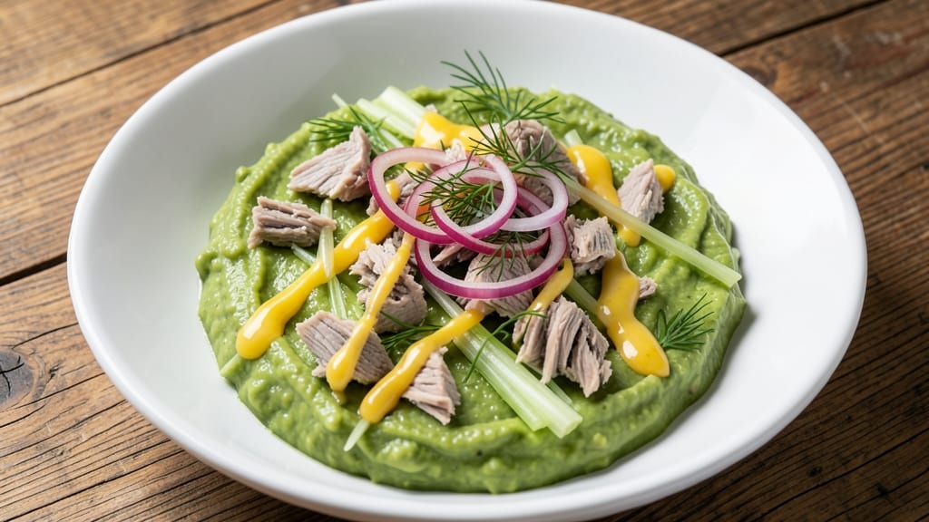 California Tuna Salad Recipe: Avocado Creaminess Meets Crunchy Freshness