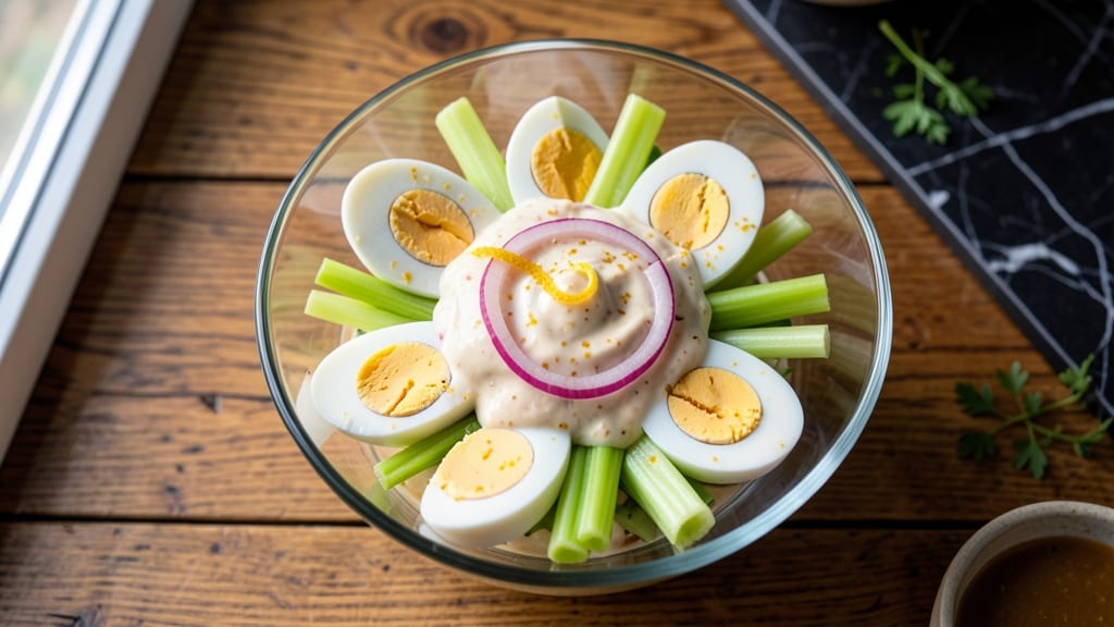 Atkins Egg Salad Recipe: Low-Carb Creaminess With Mustard Zing