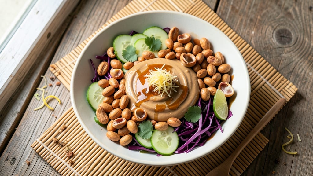Asian Peanut Salad Recipe: Nutty Crunch Meets Tangy Sweetness