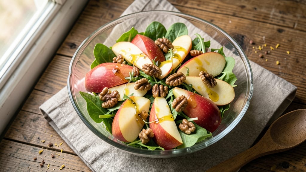 Apple Salad With Honeycrisp Apples Recipe: Sweet-Tart Crunch With Honey-Laced Dressing