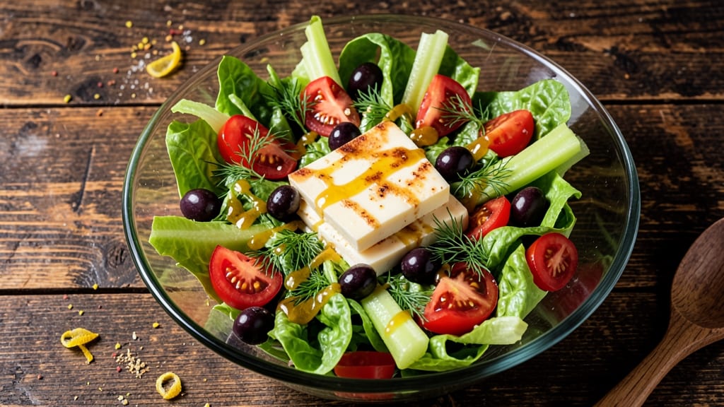 Johnny Rocco's Salad Recipe: Slow-Simmered Celery Crowns With Creamy Dill Velout