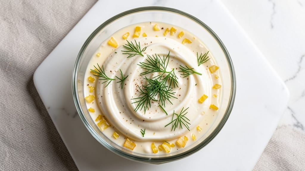 Anthony's Pizza Salad Dressing Recipe: Creamy Dill and Celery Crown Crunch