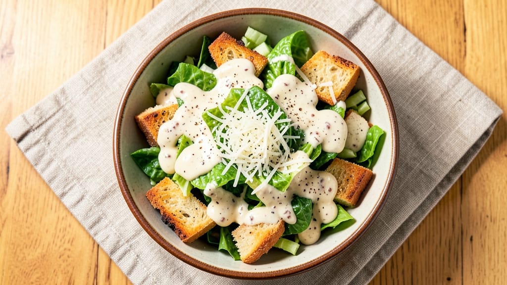 Caesar Salad Bites Recipe: Crispy Croutons and Parmesan-Packed Perfection